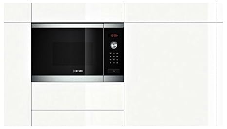 Bosch MDA HMT75G654 MICROONDAS GRILL 20L, 800 W, 20 litros, Negro, Acero inoxidable