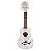 Kala MK-SS/WHT Makala Shark Soprano Ukulele (White)