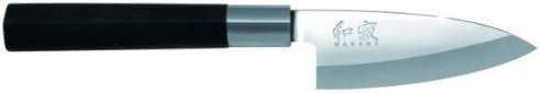 Wasabi, Deba, Black Handle, 4 1/8 in.
