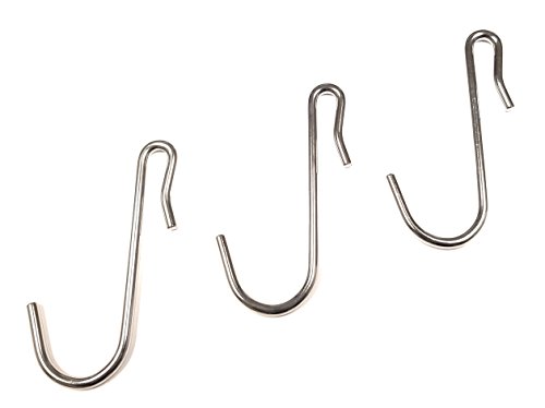 eeZe Rack WS-EZ-JH-01 304 Stainless Steel Heavy Duty S Hooks S Shaped Hooks Hangers HEAVY DUTY (20-pack, 304 Stainless)