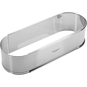 Westmark Ovale bakvorm, uitschuifbaar, roestvrij staal, zilver, 31352260