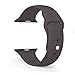 FanTEK 42mm S/M Sports Silicone Replacement Wrist Strap for iWatch Apple Watch Band Series 1 Series 2, Cocoa