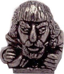 Great Gifts UK- Sherif of Nottingham Pewter Thimble - H:35mm / Dia:20mm