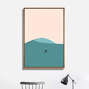 Framed Canvas Wall Art for Living Room, Bedroom Natural Scenery Canvas Prints for Modern Home Decoration Ready to Hang - 16"x24" inches