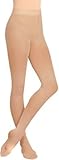 Capezio Dance Girls' Ultra Soft Transition Tight,Light Tan,US Toddler
