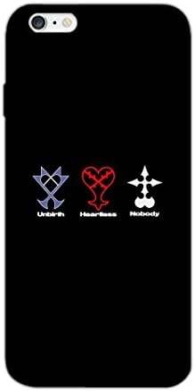 JUSTGIRLYTHINGS Kingdom of Hearts Designer Printed Hard Back Shell Case for Apple iPhone 6 / Apple iPhone 6S
