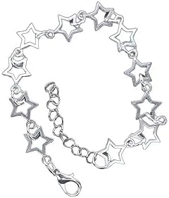 Amazon.com: 2Pcs Set Y2K Star Pearl Beaded Chain Adjustable