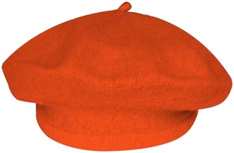Women\'s Casual and Chic Vintage Wool French Berets Painters Hat Apricot JOYHY Women main image 4