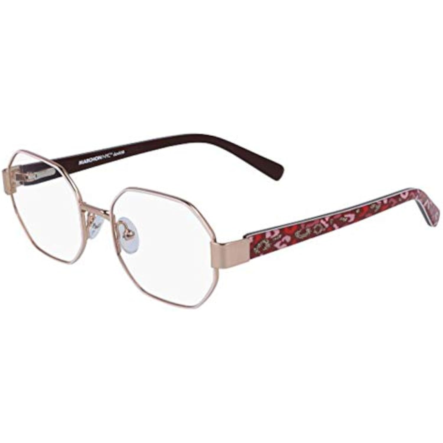 NEW KIDS MARCHON NYC M- 7001 690 Rose Gold & Pink Octagon  display picture 1