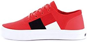 lightweight knit flag sneaker