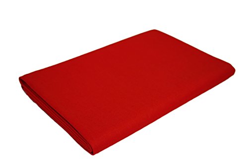 CPBA [MG-700 Grade Worsted Professional Pool Table Cloth – Fast Speed High Accuracy Pre-Cut Bed and Rails ([MG-700 Grade] Red, 9' Pool Table) - Thumbnail 6