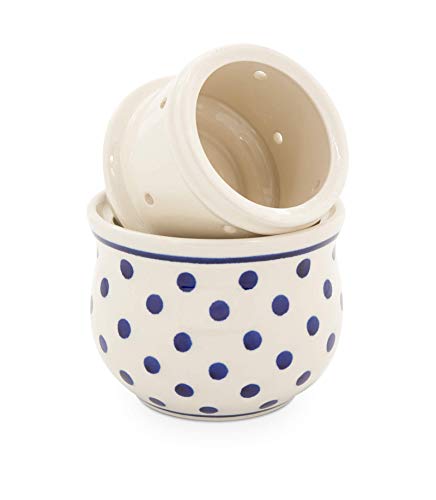 Bunzlauer-Butter-Dish-with-Water-Cooling-for-175-g-Height-107-cm-Diameter-110-cm-Volume-02-Litres-Decor-37 Bunzlauer Butter Dish with Water Cooling for 175 g, Height 10.7 cm, Diameter 11.0 cm, Volume 0.2 Litres, Decor 37