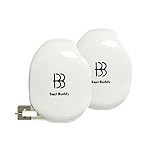 BestBuddy 2 Pack Automatic Cord Winder Cable Organizer Cord Reel for USB Cable Tablet Charger Cable φ2-3.5mm 4ft Long, White