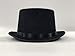YIDAMY Kids Deluxe Black Magician Costume Top Hat
