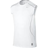 Nike Mens Core Fitted Sleeveless Top 2.0 - X-Large - White