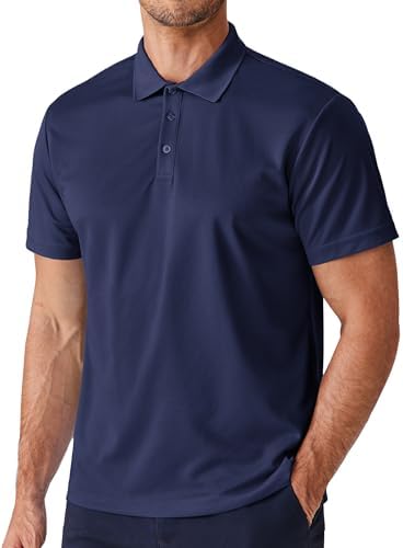 Amazon.com: PGA TOUR Men's Standard Pique Golf Short Sleeve Polo