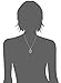 Regetta Jewelry Celtic Knot Charm Pendant Necklace, Stainless Steel, 18” Chain