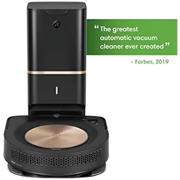 iRobot Roomba s9+ (9550) Robot Vacuum with Automatic Dirt Disposal- Empties itself, Wi-Fi Connected, Smart Mapping, Powerful Suction, Anti-Allergen System, Corners & Edges, Ideal for Pet Hair