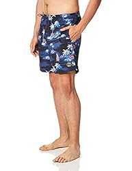 Quiksilver mens 17 Inch Elastic Waist Swim Trunk