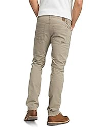 prAna Men's Standard Brion Pant, Dark Khaki, 32W x