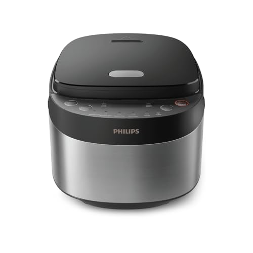 Philips Multi-Reiskocher 3000 Serie, Schwarz, 0,85 L