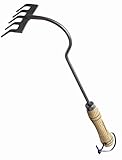 Flexrake Classic Hand Rake with Long Reach Handle, 15in