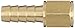 Dixon BF32 Brass Hose Fitting, Solid Nipple, 1/4