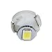 Partsam 20pcs T4 Neo Wedge White LED Bulb A/C Climate Controls Lights Lamp for 1997–2006 Jeep Wrangler TJ