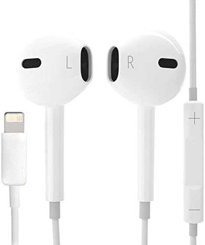 HomeBot iPhone 7 Inner Ear Headphones, Wired Headset Earbuds w/ Volume Control for iPhone 7 iphone 6/6S Plus