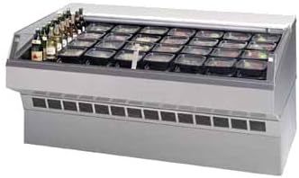 Federal Industries Market Series Refrigerated Self-Serve Deli Case, 36"W x 44"D x 32”H, Stainless Steel Interior & Exterior Finish
