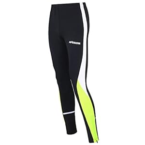 Airtracks Functionele hardloopbroek voor dames of heren, thermo-hardloopbroek, warm, ademend, reflectoren