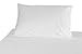 100% Brushed Microfiber 10-Piece Pillowcase Pack with 2-Inch Hems, Standard, White 21x30 (fits 20x26)