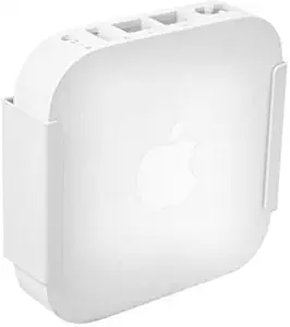 HIDEit Air-XS Wall Mount (White) | Bracket for Apple Airport Express MC414LL/A - Made in The USA