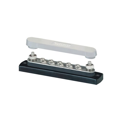 Blue Sea Systems 2300 150 Amp Common BusBar with 10 screws and a cover