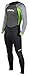 Hyperflex Access Men’s and Women’s Full Body 3mm Backzip Wetsuit - Warm 4-Way Stretch Neoprene - Adjustable Collar and Flat Lock Construction - High Performance 50+ UV SHIELD