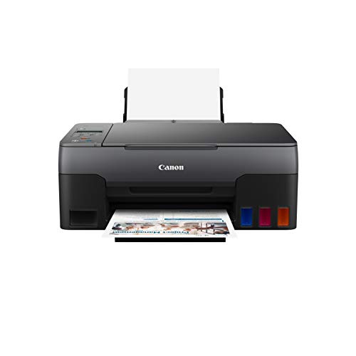 Canon PIXMA G2021 All-in-One Ink Tank Colour Printer (Black) with 1 Additional Black Ink Bottle 