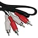 InstallerParts 25Ft RCA Male to Male x 2 Audio Cable