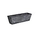 Novelty ArtStone Ella Flower Box, Black, 21.5-Inch, 36228