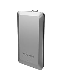 myCharge hogar & Go cargador portátil 4000 mAh batería externa con un puerto USB integrado y plegable enchufe de pared para Smartphone, tablet y dispositivos USB (iPhone, iPad, Samsung Galaxy)