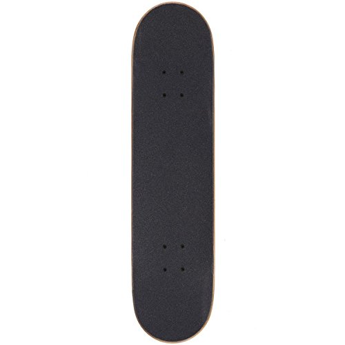 CCS Logo and Natural Wood Skateboard Completes - Fully Assembled (Blank Natural Wood, 8.0)