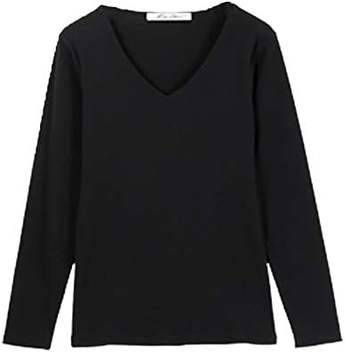 Kobe Lettuce C3655 U Neck V-Neck Boat Neck Rib Knit Top