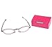 Foster Grant MicroVision Folding Reading Glasses W/ Mini-Case 2.00 (Pink)