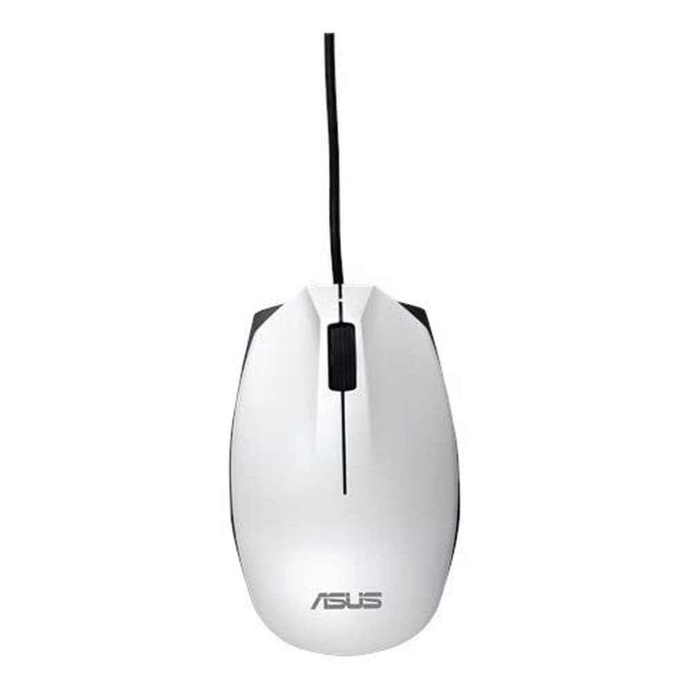 Asus UT280 wired optical white UT280, Ambidextrous, Optical, 90XB01EN-BMU030 (UT280, Ambidextrous, Optical, USB Type-A, 1000 DPI, White)