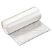Trash Bags, 45 Gallon Clear Coreless Rolls, Light Duty Trash / Recycle Bags, 30 Bags, 40 x 48 x .7 Mil (17.5Mic)