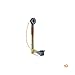 Pureflo Cable Bath Drain Brass 30