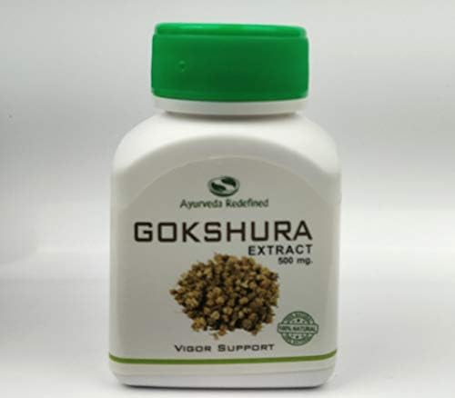 Gokshura Tablets 500mg Extract 60 tabs USFDA reg. (1)