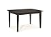Homestyles Arts & Crafts Dining Table, Black