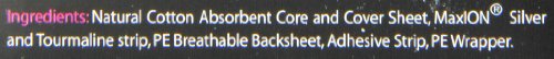 Maxim Hygiene Products Maxion Natural Ultra Thin Winged Pad, Regular, 10 Count
