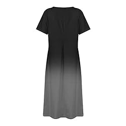House Dress for Women Elderly Women's 2024 Casual