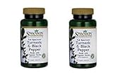Swanson Organic Turmeric and Black Pepper, 60 Capsules, Pack of 2